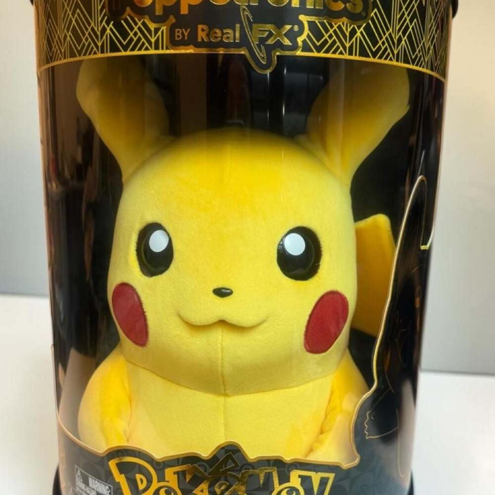 RealFX Puppetronics Pokémon Pikachu Interactive Electronic Plush Figure